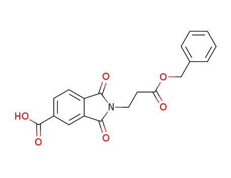 2-(2-benzyloxycarbonyl-ethyl)-1,3-dioxo-2,3-dihydro-1<i>H</i>-isoindole-5-carboxylic acid