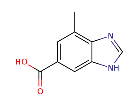 1H-Benzimidazole-5-carboxylicacid,7-methyl-(9CI)