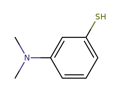 Molecular Structure of 33284-28-5 (3-(Dimethylamino)benzenethiol)
