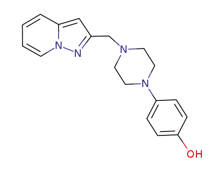 2-[4-(4-hydroxyphenyl)piperazin-1-ylmethyl]pyrazolo[1,5-a]pyridine