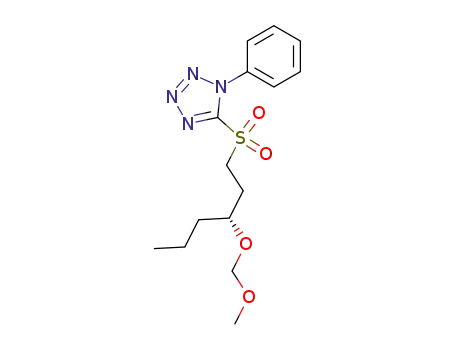 (R)-5-((3-(methoxymethoxy)hexyl)sulfonyl)-1-phenyl-1H-tetrazole