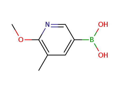 2-메톡시-3-메틸피리딘-5-붕소산