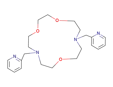 1,4,10-Trioxa-7,13-diazacyclopentadecane,
7,13-bis(2-pyridinylmethyl)-