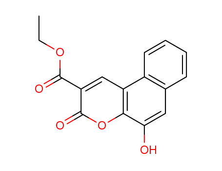 2-ethoxycarbonyl-5-hydroxy-3-oxo-3H-naphtho<2,1-b>pyrane