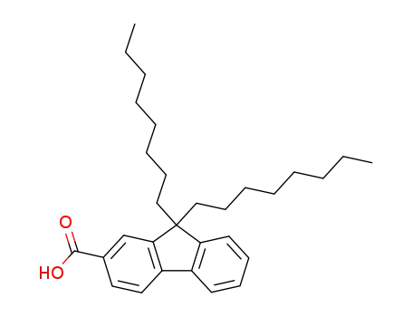 9H-Fluorene-2-carboxylic acid, 9,9-dioctyl-