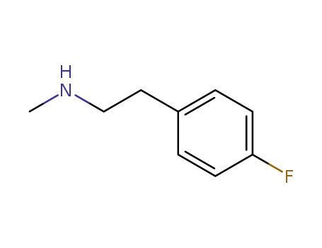 Molecular Structure of 459-28-9 (10018 2-(4-FLUORO PHENYL)-N-METHYL ETHANAMINE)
