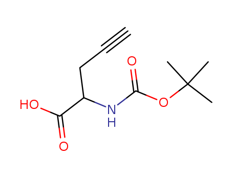 (2S)-2-{[(1,1-Dimethylethoxy)-carbonyl]-amino}-4-pentynoic acid