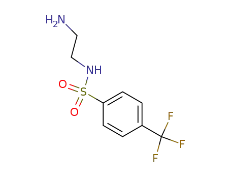 벤젠 설 포나 미드, N- (2-a 미노 에틸) -4- (트리 플루오로 메틸)-