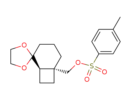 (1R,6R)-5,5-(ethylenedioxy)-1-(hydroxymethyl)bicyclo<4.2.0>octane p-toluenesulfonate