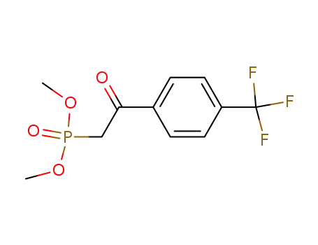 Phosphonic acid, [2-oxo-2-[4-(trifluoromethyl)phenyl]ethyl]-, dimethyl
ester