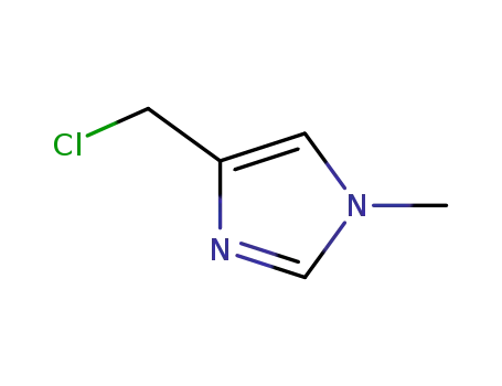Molecular Structure of 112258-59-0 (4-(Chloromethyl)-1-methyl-1H-imidazole)