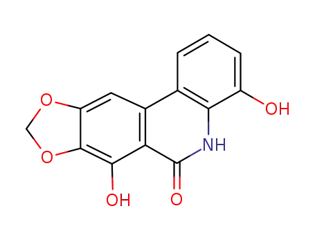 4,7-Dihydroxy[1,3]dioxolo[4,5-j]phenanthridin-6(5H)-one