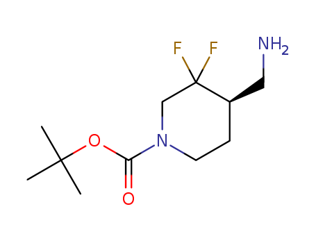 tert-Butyl 4-(aminomethyl)-3,3-difluoropiperidine-1-carboxylate