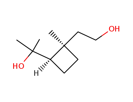 (+)-(1R,2R)-1-(2'-hydroxyethyl)-2-(1'-hydroxy-1'-methylethyl)-1-methylcyclobutane