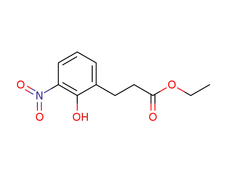 ethyl 2-hydroxy-3-nitrobenzenepropanoate