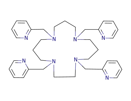 1,4,8,12-tetrakis-(2-pyridylmethyl)-1,4,8,12-tetraazacyclopentadecane