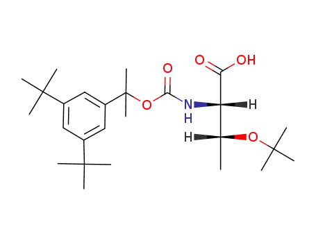 L-Threonine,
N-[[1-[3,5-bis(1,1-dimethylethyl)phenyl]-1-methylethoxy]carbonyl]-O-(1,1
-dimethylethyl)-