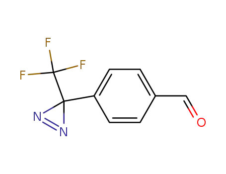 Molecular Structure of 128886-88-4 (4-[3-(TrifluoroMethyl)-3H-diazirin-3-yl]benzaldehyde)