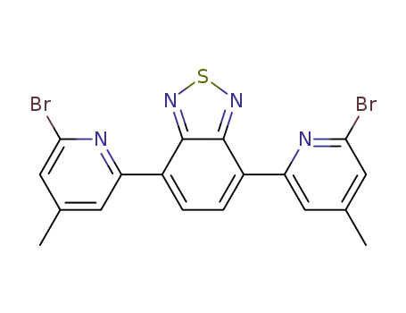 4,7-bis-(2-bromo-4-methylpyridin-6-yl)-2,1,3-benzothiadiazole