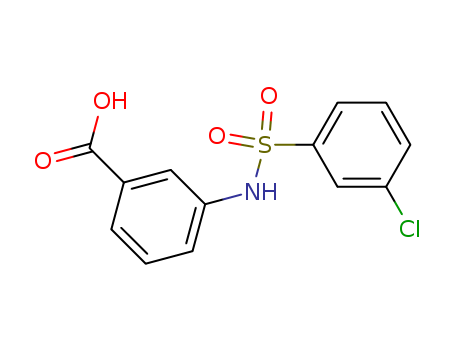 3-[[(3-chlorophenyl)sulfonyl]amino]benzoic acid methyl ester