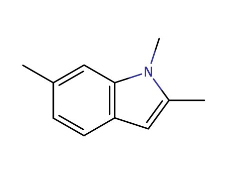 Molecular Structure of 113418-65-8 (1H-Indole, 1,2,6-trimethyl-)