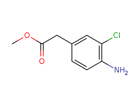 Benzeneacetic acid, 4-amino-3-chloro-, methyl ester