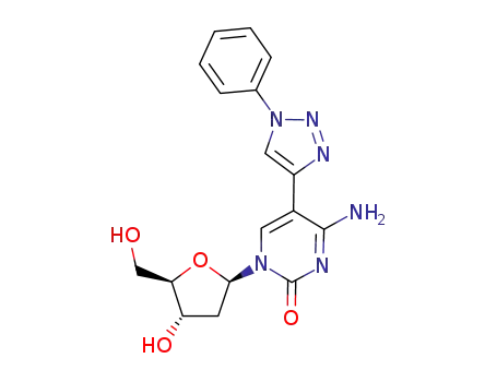 2'-deoxy-5-(1-(phenyl)-1H-1,2,3-triazol-4-yl)cytidine
