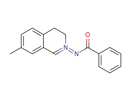 N-benzoylimino-3,4-dihydro-7-methylisoquinolinium betaine