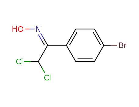 (Z)-1-(4-Bromophenyl)-2,2-dichloroethanone oxime