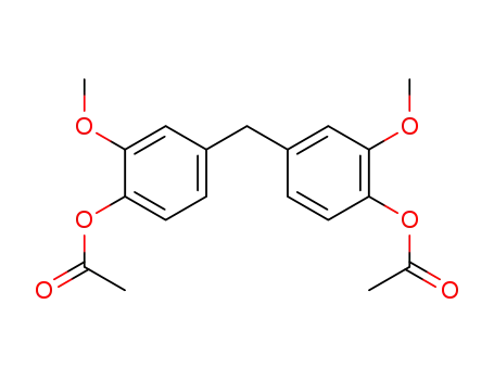 di(4-acetoxy-3-methoxyphenyl)methane
