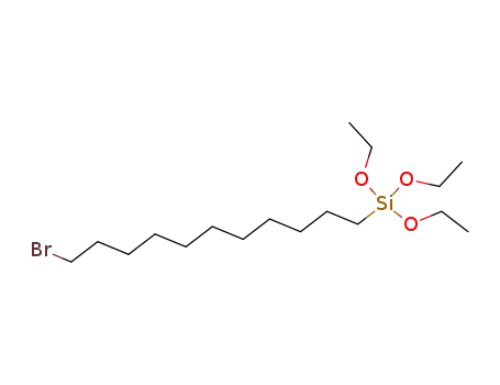 Molecular Structure of 200138-14-3 (11-BROMOUNDECYLTRIETHOXYSILANE)