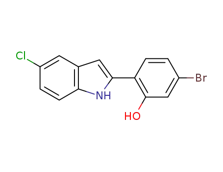 C<sub>14</sub>H<sub>9</sub>BrClNO