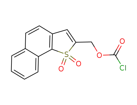 1,1-dioxonaphtho[1,2-b]thiophen-2-ylmethyl chloroformate