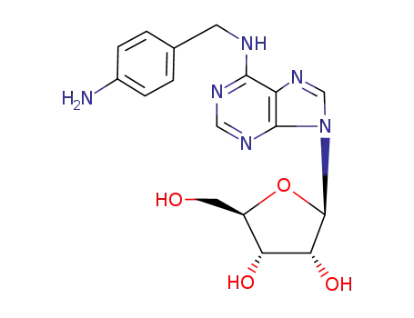 N-[(4-Aminophenyl)methyl]adenosine