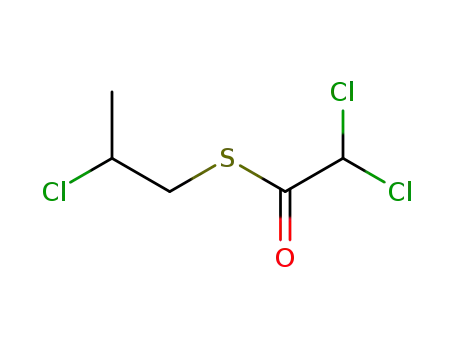 dichloro-thioacetic acid <i>S</i>-(2-chloro-propyl ester)