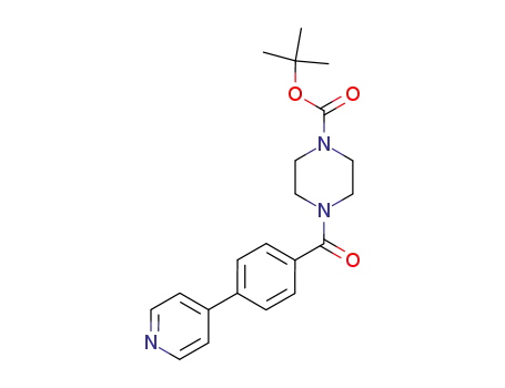 1-(tert-butoxycarbonyl)-4-[4-(4-pyridyl)benzoyl]piperazine