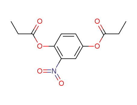 2-nitro-1,4-bis-propionyloxy-benzene