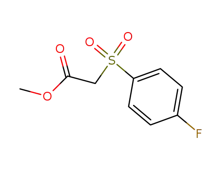 2-(4-fluorobenzenesulfonyl)acetic acid methyl ester
