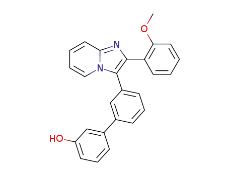 3-(3'-hydroxybiphenyl-3-yl)-2-(2-methoxyphenyl)imidazo[1,2-a]pyridine