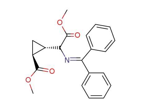 (1S,2S)-2-[(Benzhydrylidene-amino)-methoxycarbonyl-methyl]-cyclopropanecarboxylic acid methyl ester