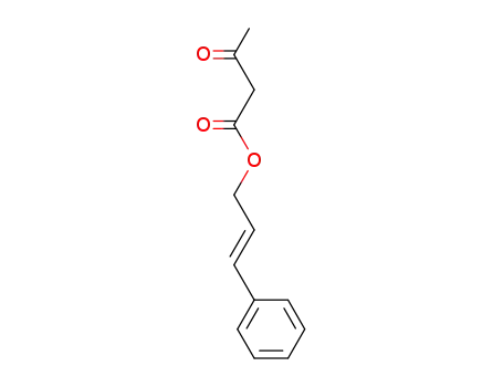 Molecular Structure of 61363-91-5 (Butanoic acid, 3-oxo-, (2E)-3-phenyl-2-propenyl ester)