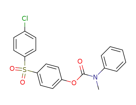 Carbamic acid, methylphenyl-, 4-[(4-chlorophenyl)sulfonyl]phenyl ester
