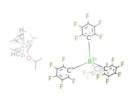 [(C<sub>5</sub>H<sub>4</sub>Me)2Zr(O(t)Bu)(tert-butyl vinyl ether)][B(C<sub>6</sub>F<sub>5</sub>)4]