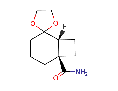 (1R,6R)-5,5-(ethylenedioxy)bicyclo<4.2.0>octane-1-carboxamide
