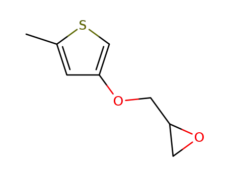 1-(5-methyl-3-thienyloxy)-2,3-epoxypropane