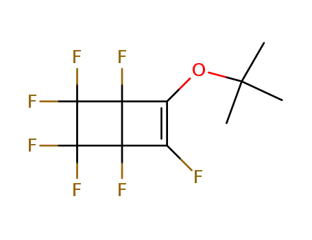 2-tert-butoxyperfluorobicyclo<2.2.0>hex-2-ene