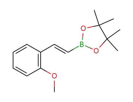 1,3,2-Dioxaborolane, 2-[2-(2-methoxyphenyl)ethenyl]-4,4,5,5-tetramethyl-, (E)- (9CI)