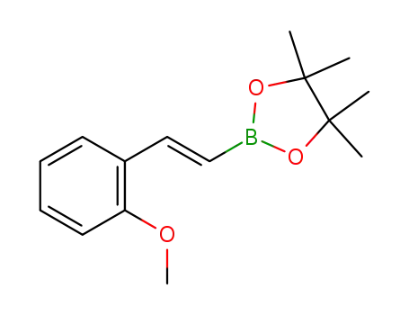 2-메톡시-트랜스-베타-스티릴보론산 피나콜 에스테르