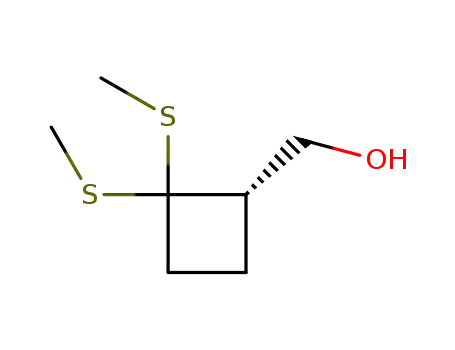 (S)-<2,2-Bis(methylthio)-1-cyclobutyl>methanol