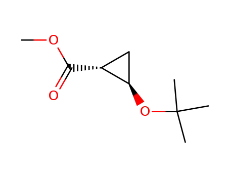 (+/-)-<i>trans</i>-2-<i>tert</i>-butoxy-cyclopropanecarboxylic acid methyl ester
